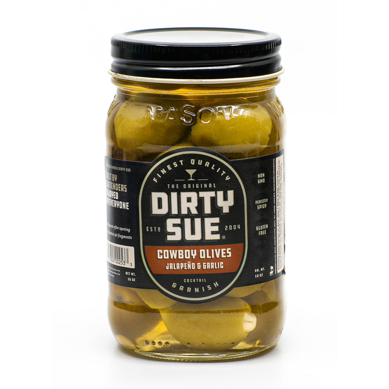 Cowboy Olives - Jalapeno/Garlic 16oz
